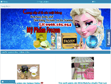 Tablet Screenshot of huyenbeauty.com